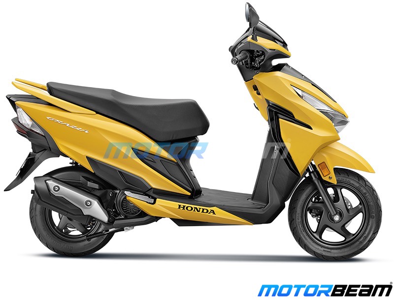Honda Grazia BS6 Side