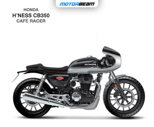 Honda H'ness CB350 RS Cafe Racer Render