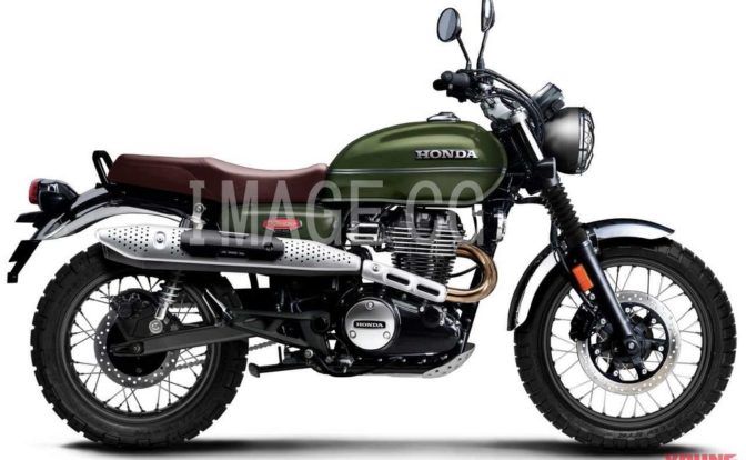 Honda H'ness CB350 Scrambler