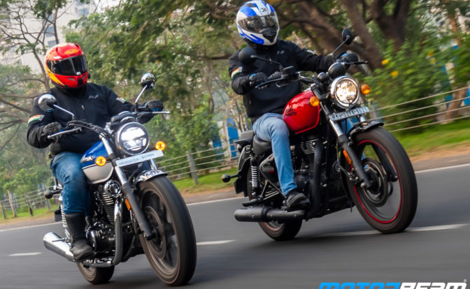 Honda Hness CB350 vs Royal Enfield Meteor 350 Comparison 2