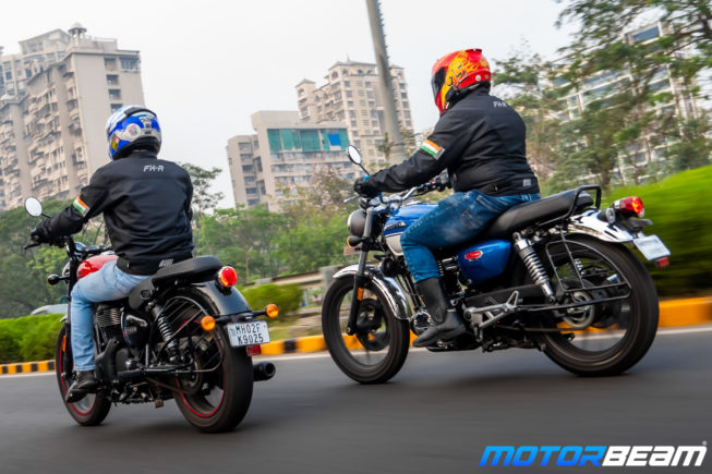 Honda Hness CB350 Vs Royal Enfield Meteor 350 Comparison 4