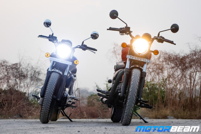Honda Hness CB350 Vs Royal Enfield Meteor 350 Comparison 8