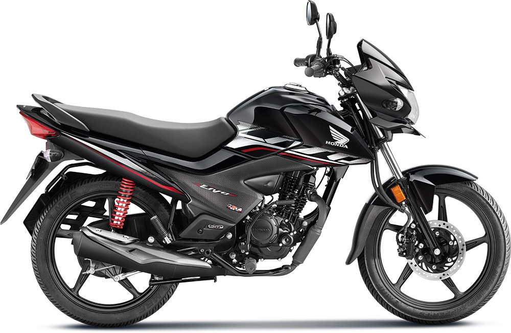 Black colour option from side profile