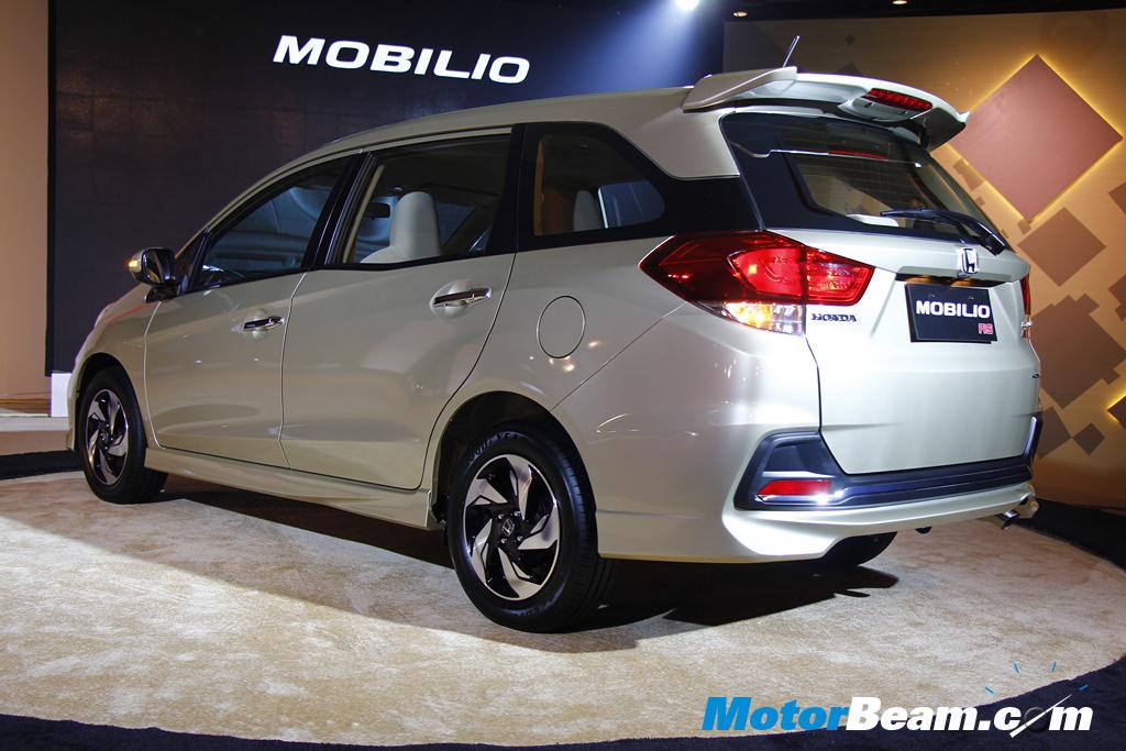 Honda Mobilio RS Rear Profile