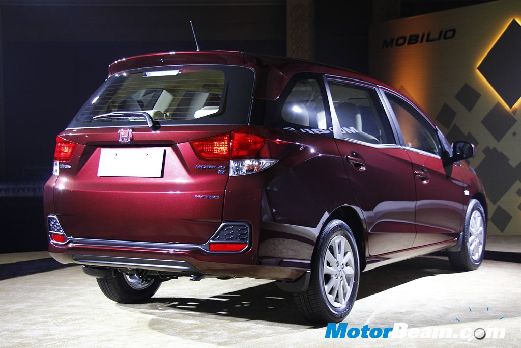 Honda Mobilio Rear Profile