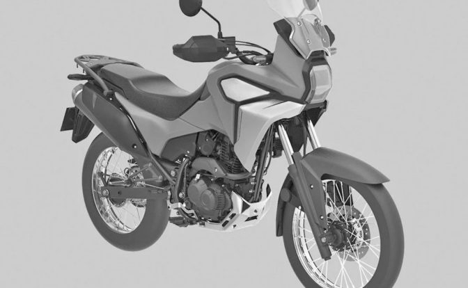 Honda NX 200 Leaked