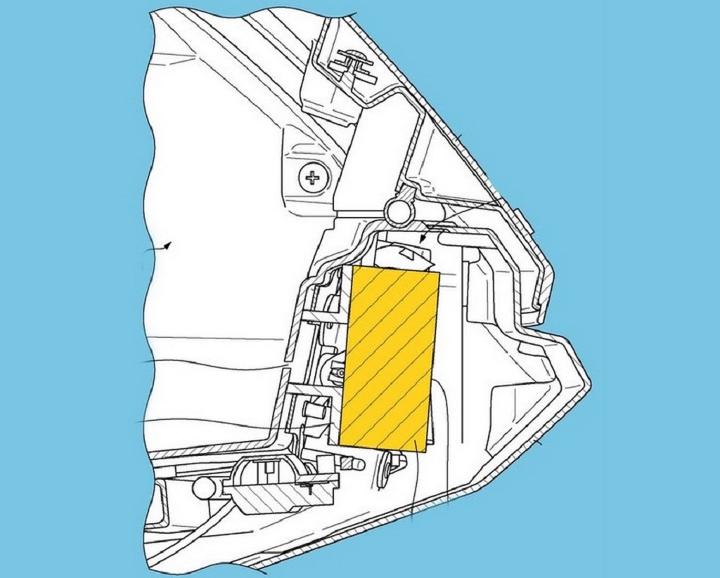 Honda Rear-Facing Radar System