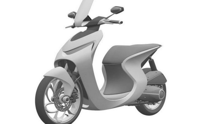 Honda Retro Scooter Concept