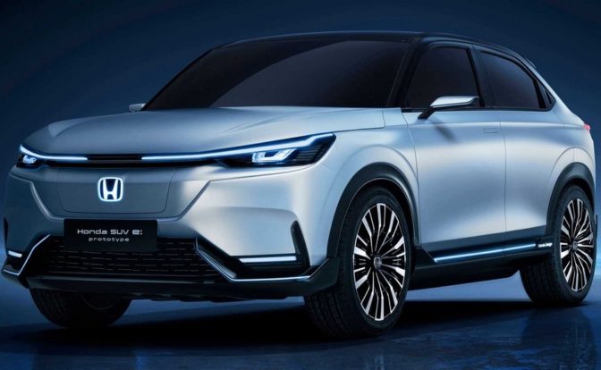 Honda SUV e prototype Unveil
