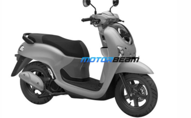 Honda Scoopy Scooter front