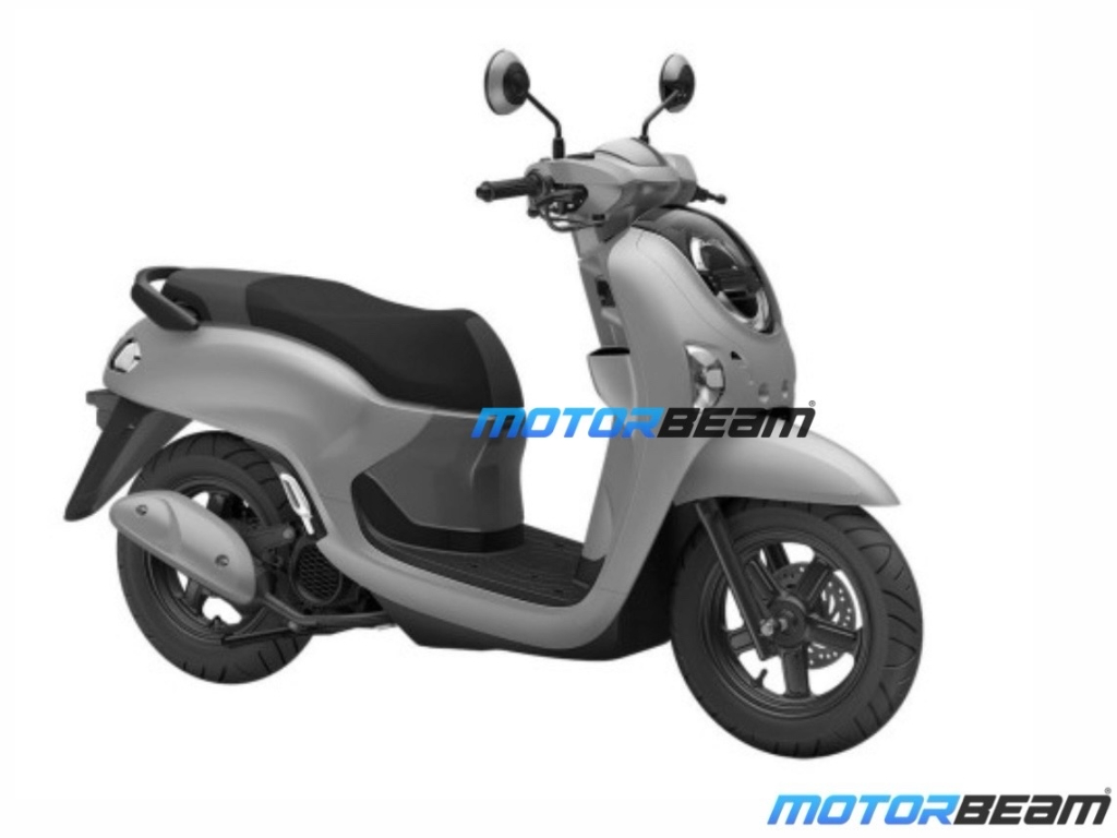 Honda Scoopy Scooter front