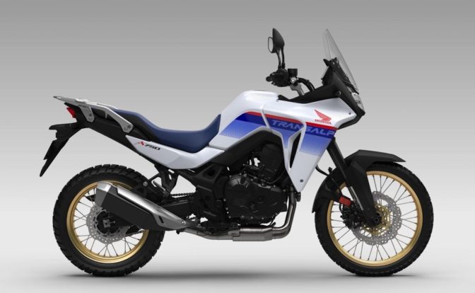 Honda XL750 Transalp Ross White