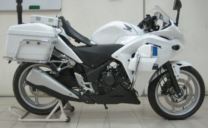 Honda CBR250R Malaysia Police