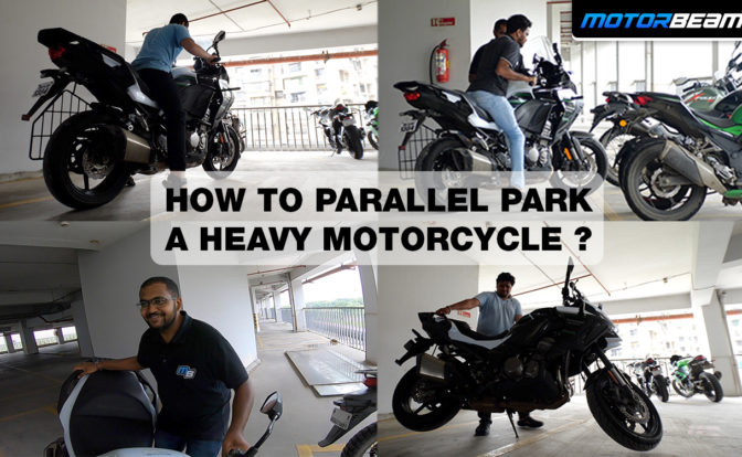 How To Parallel Park A Heavy Motorcycle Video