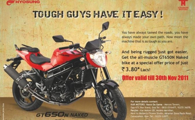Hyosung GT650N Discount