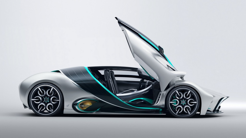 Hyperion XP1 Hydrogen Hypercar Side