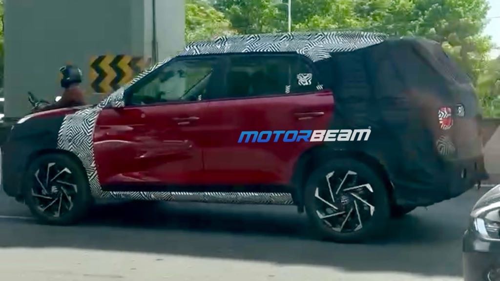 Hyundai Alcazar Facelift Red