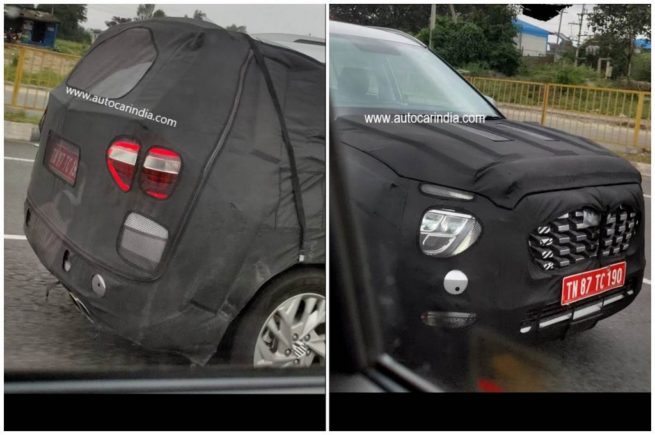 Hyundai Alcazar Spied