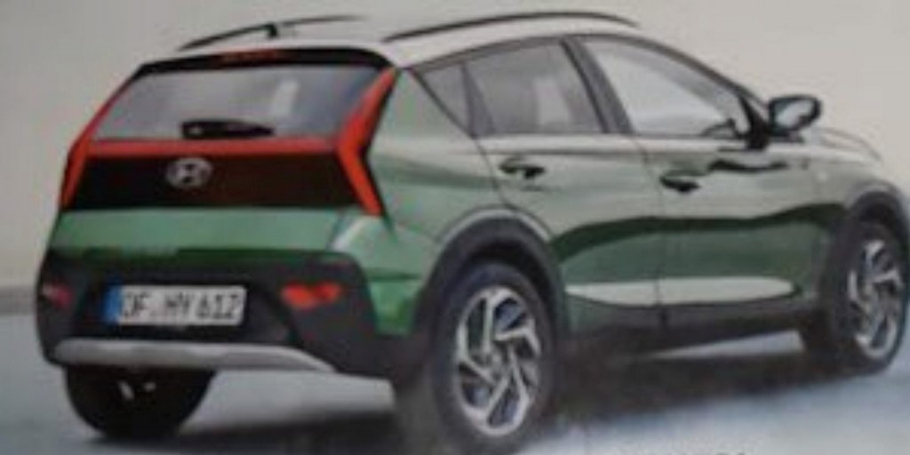 Hyundai Bayon Leaked Image Rear