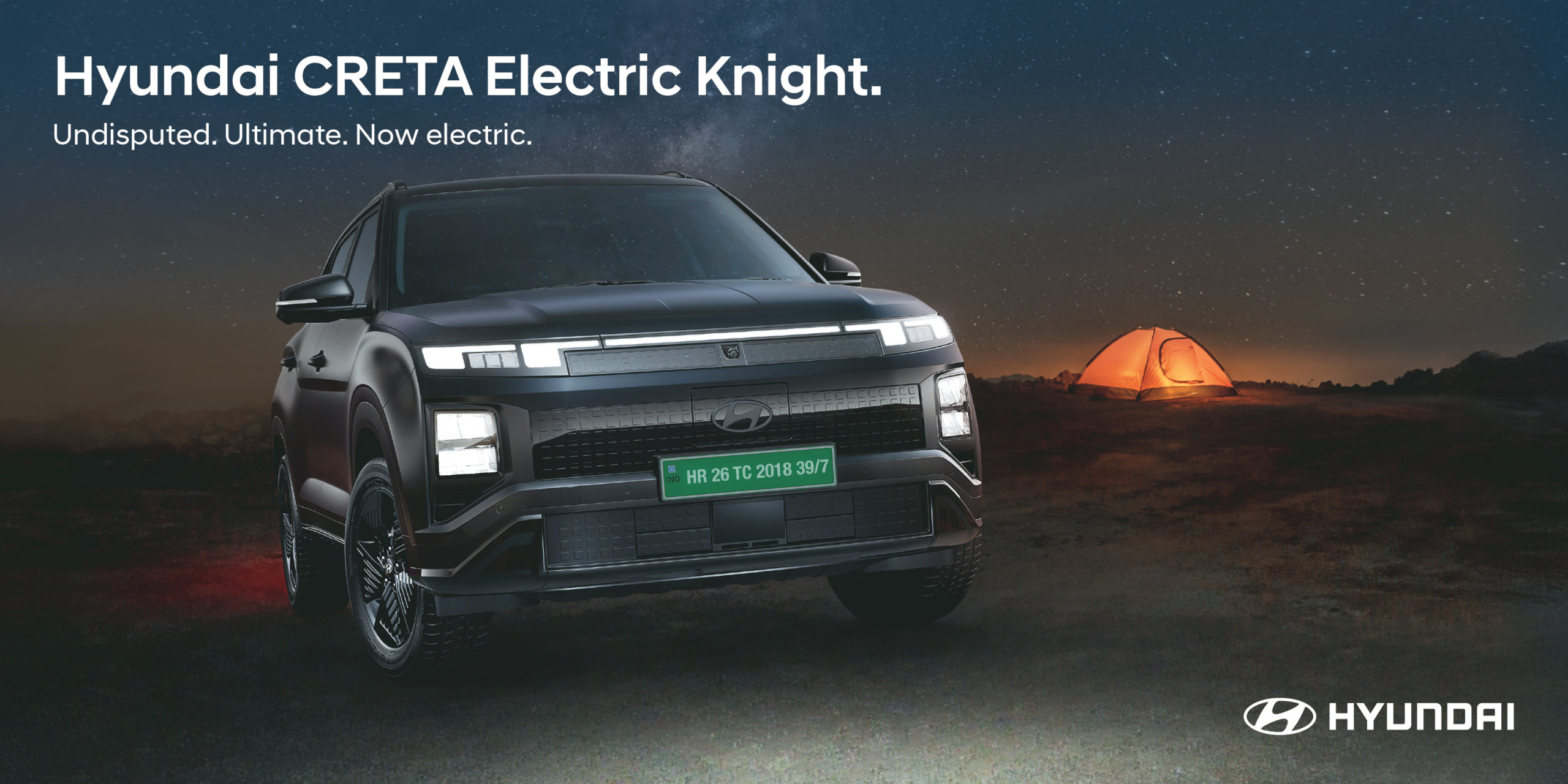 Hyundai CRETA Electric Knight Edition front