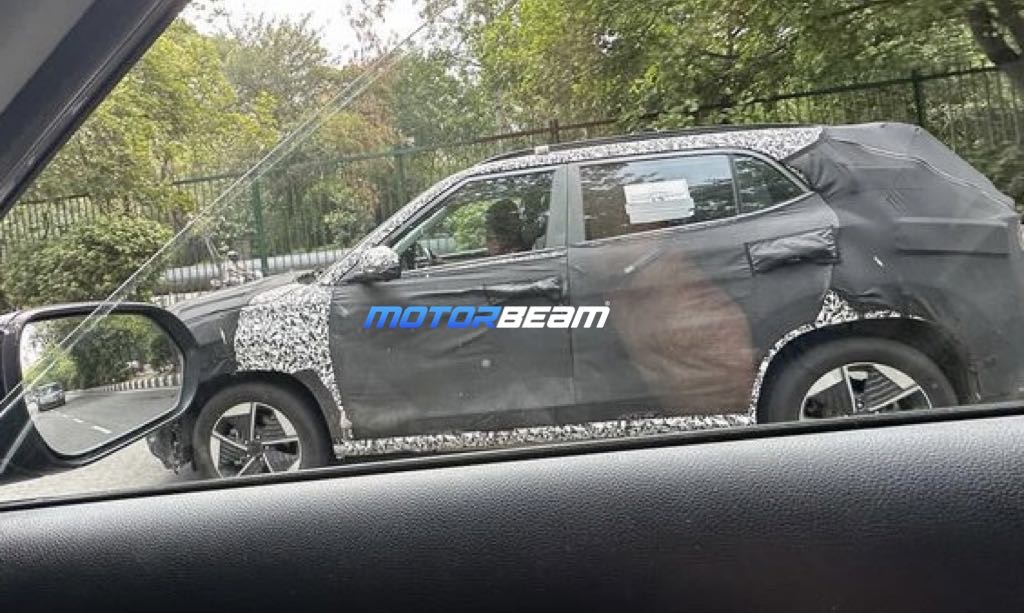 Hyundai Creta EV Prototype Side