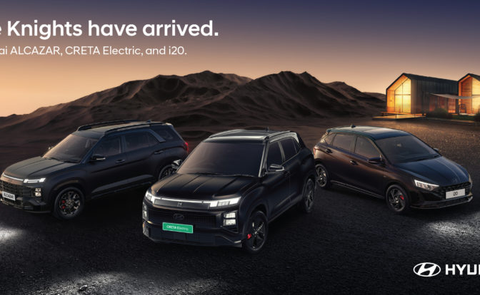 Hyundai Creta Electric, Alcazar, i20 Knight Editions front