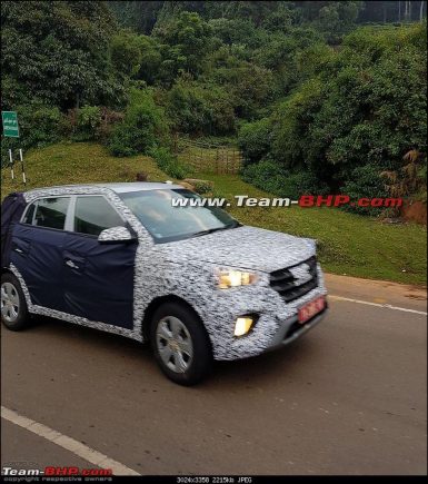 Hyundai Creta Facelift Side Profile