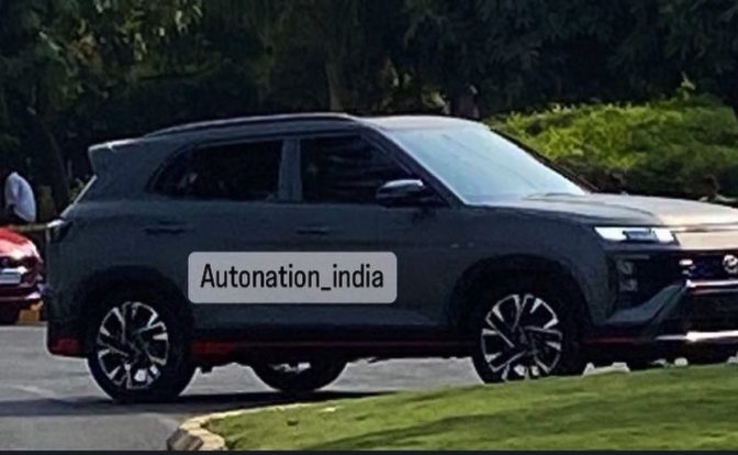 Hyundai Creta N Line Matte Grey Spotted