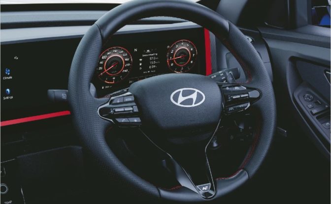 Hyundai Creta N Line Steering