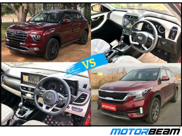 Hyundai Creta vs Kia Seltos