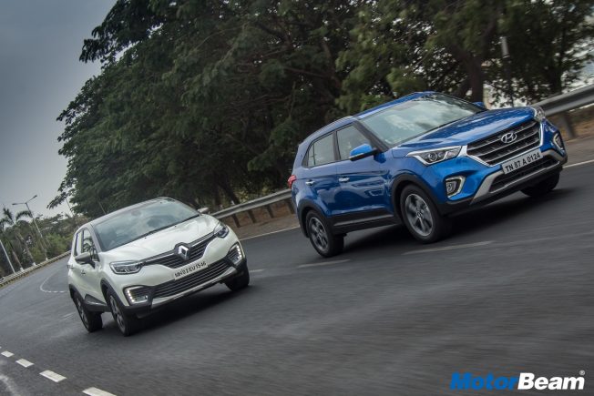 Hyundai Creta vs Renault Captur Video
