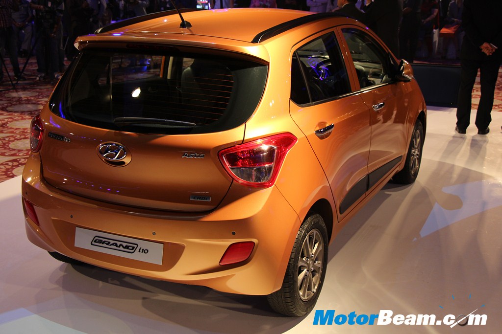 Hyundai Grand i10 Rear Profile