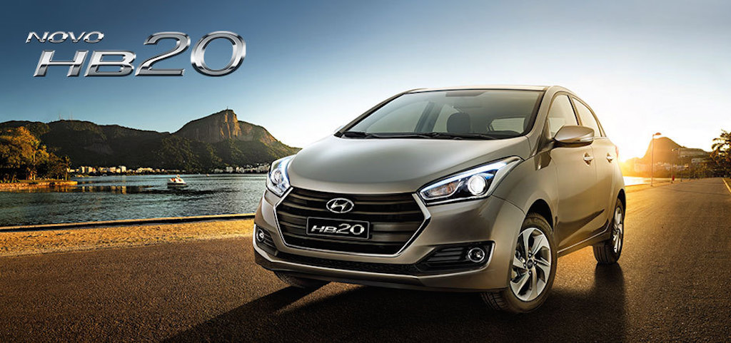 Hyundai HB20 Facelift Brazil