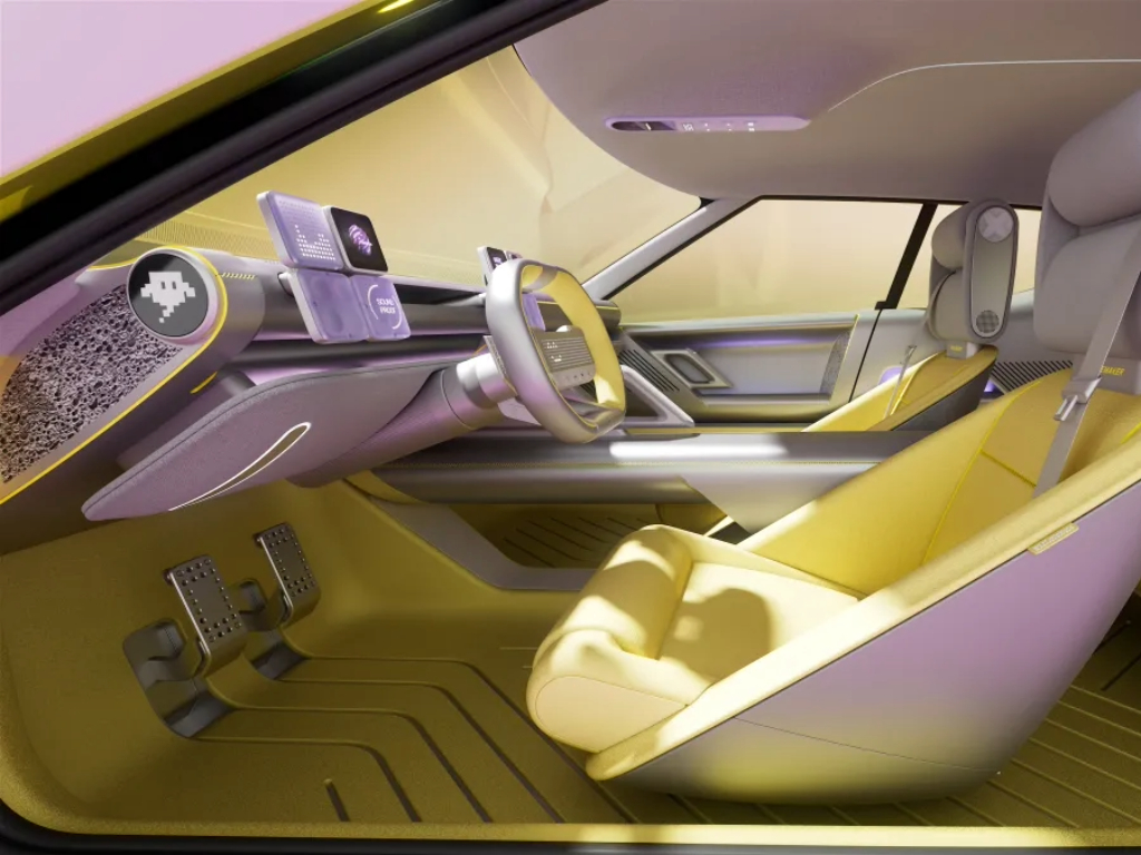Hyundai Ioniq Concept Three interior side