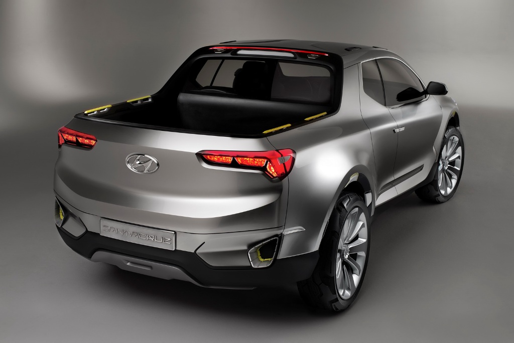 Hyundai Santa Cruz Concept Rear