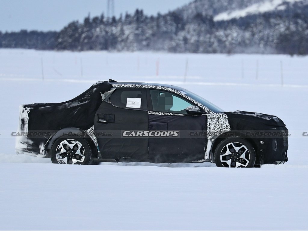 Hyundai Santa Cruz Spotted Side