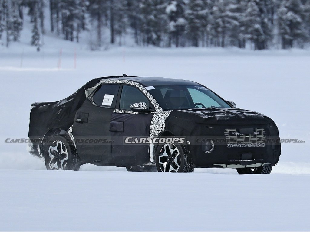 Hyundai Santa Cruz Spotted