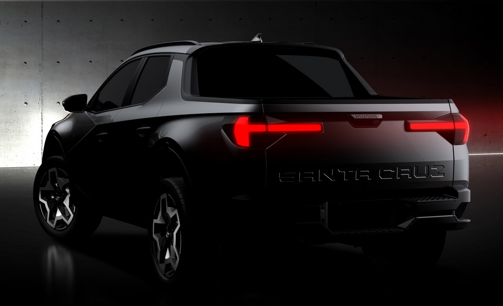 Hyundai Santa Cruz Teaser Rear