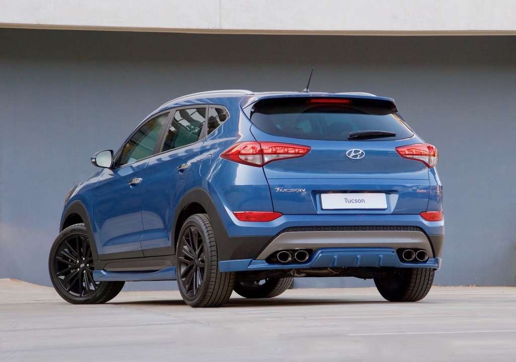 Hyundai Tucson Sport Blue