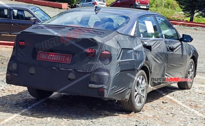 Hyundai Verna 2026 rear