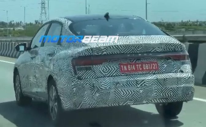 Hyundai Verna N Line Spied