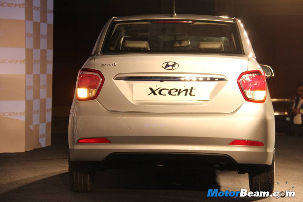 Hyundai Xcent Rear