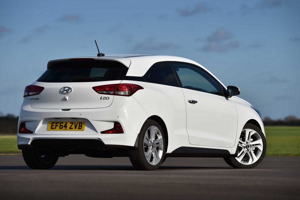 Hyundai i20 Coupe Rear Profile