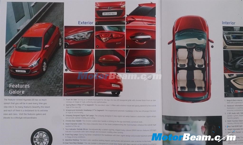 Hyundai i20 Elite Brochure Feature