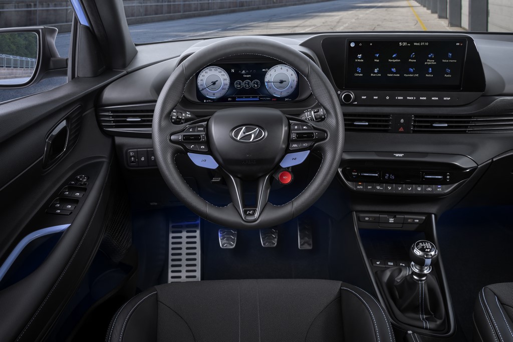 Hyundai i20 N Dashboard