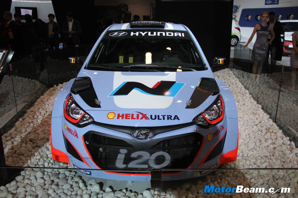 Hyundai i20 WRC Auto Expo