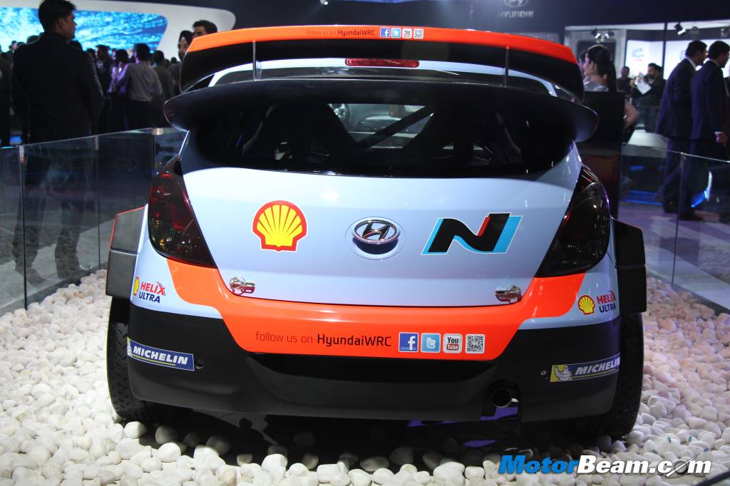 Hyundai i20 WRC Rear