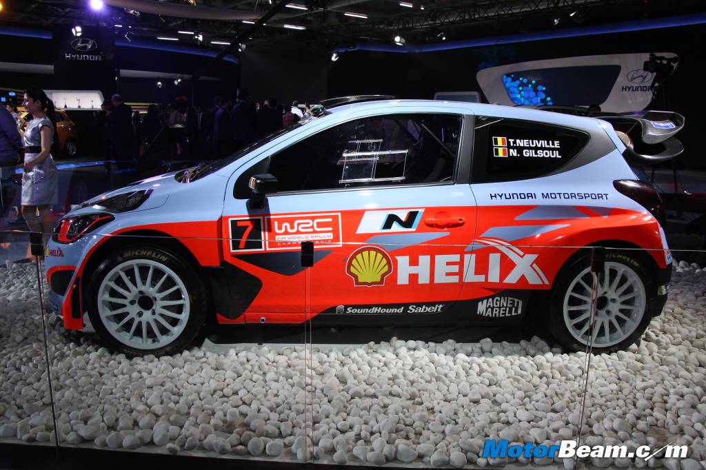 Hyundai i20 WRC Side