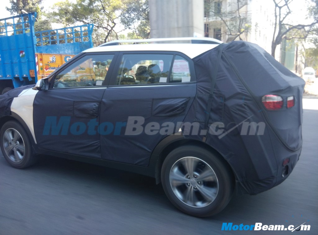 Hyundai ix25 India Test