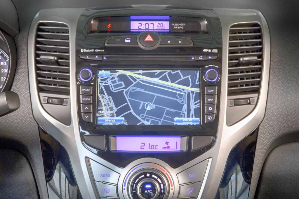 Hyundai ix20 Cross Touchscreen Navigation System
